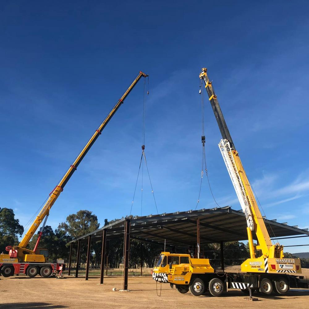 55 tonne crane hire Mansfield Mansfield Crane Hire